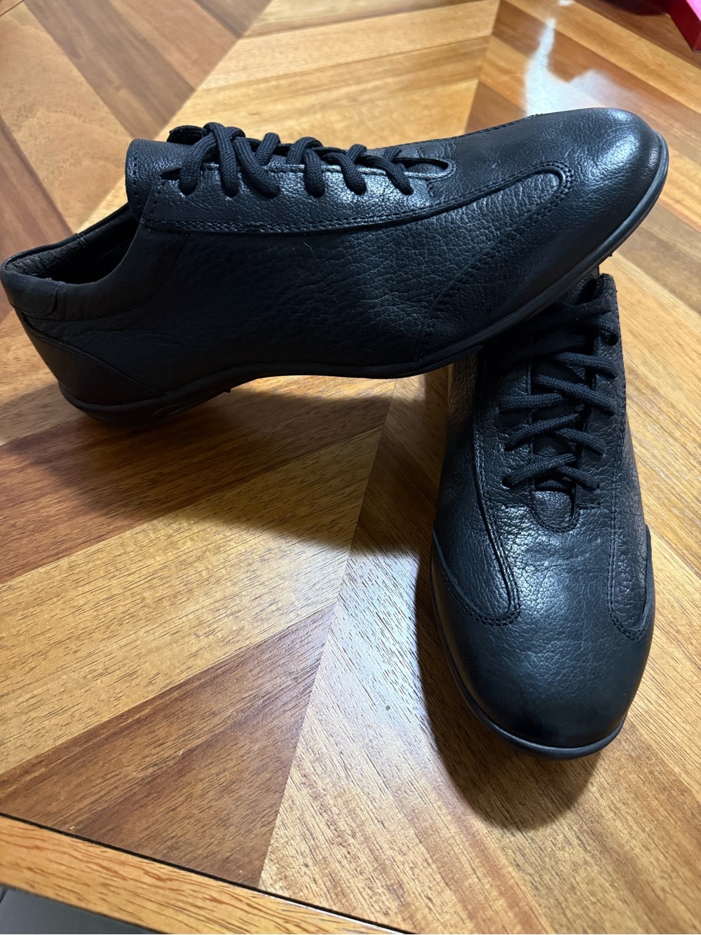 Banana Republic Men's Oxford's Black Leather Lace-Up Casual Shoes Size 7.5